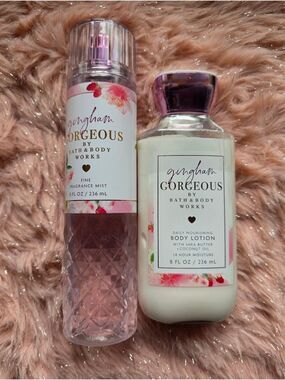 Bath & Body Works Gingham Gorgeous Set NWT